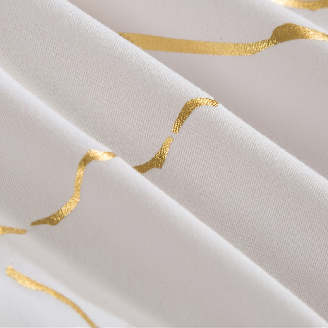 Elegante dekbedovertrekset voor slaapkamerdecor