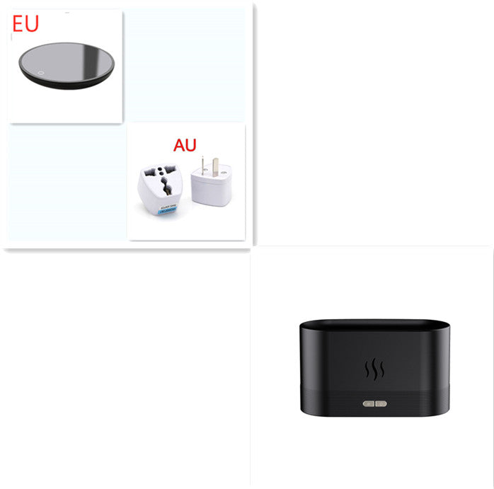 Aroma diffuser met vlameffect, rustige of levendige vlam