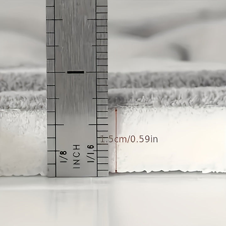 Ultra absorberende badmat antislip