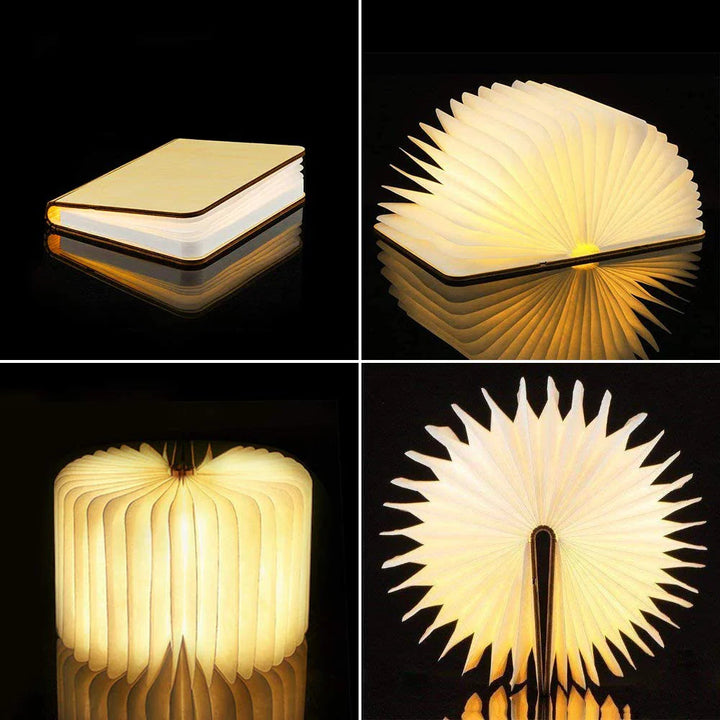 GlowLight - Opvouwbare Boeklamp LED | Draagbaar & Oplaadbaar Nachtlampje