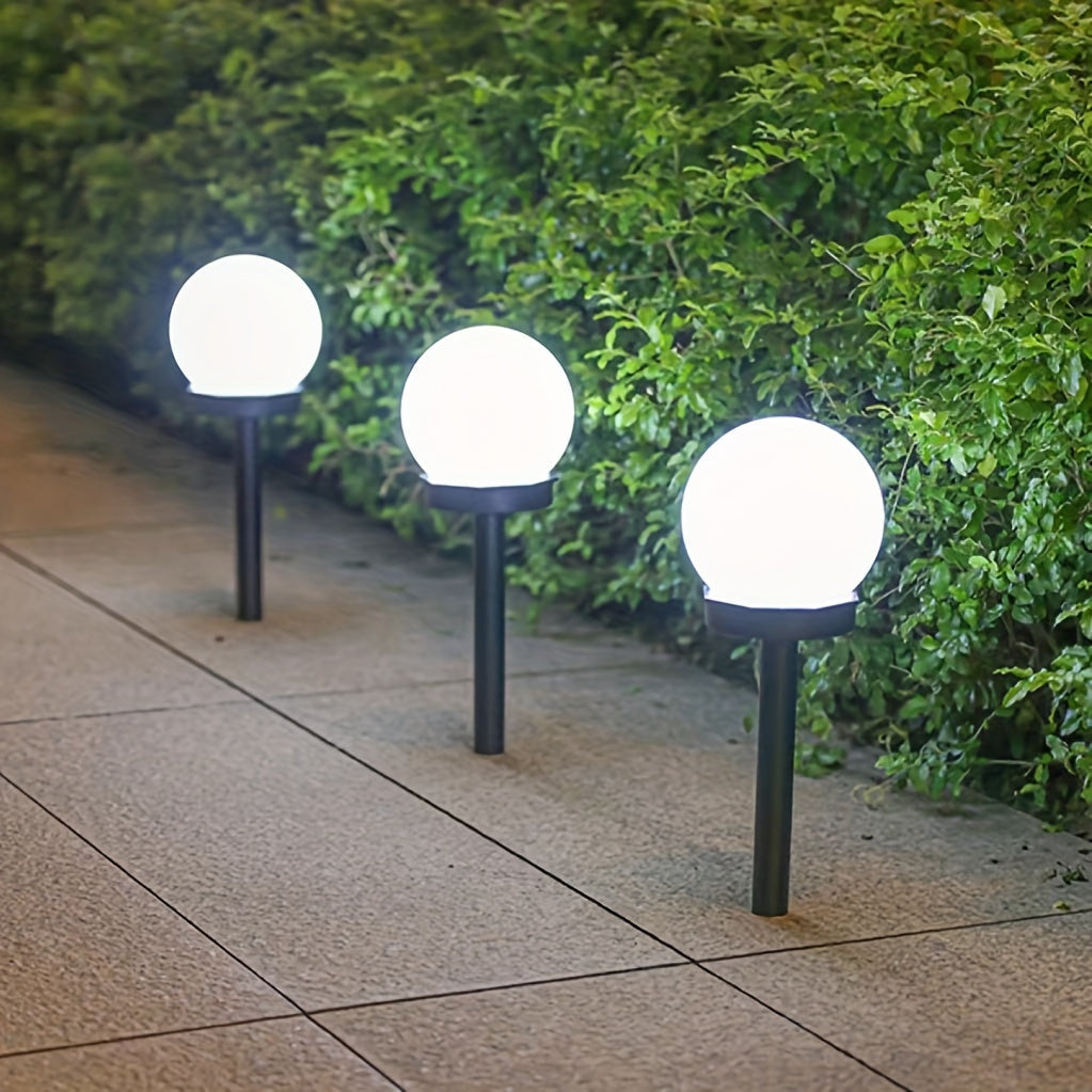 LED-solar tuinlampen – Bolvormige verlichting voor paden en tuinen