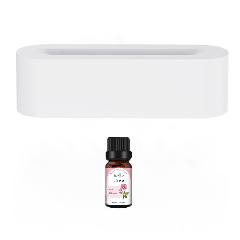 Vlam aroma diffuser met 7 kleuren, ook met geurolie erbij