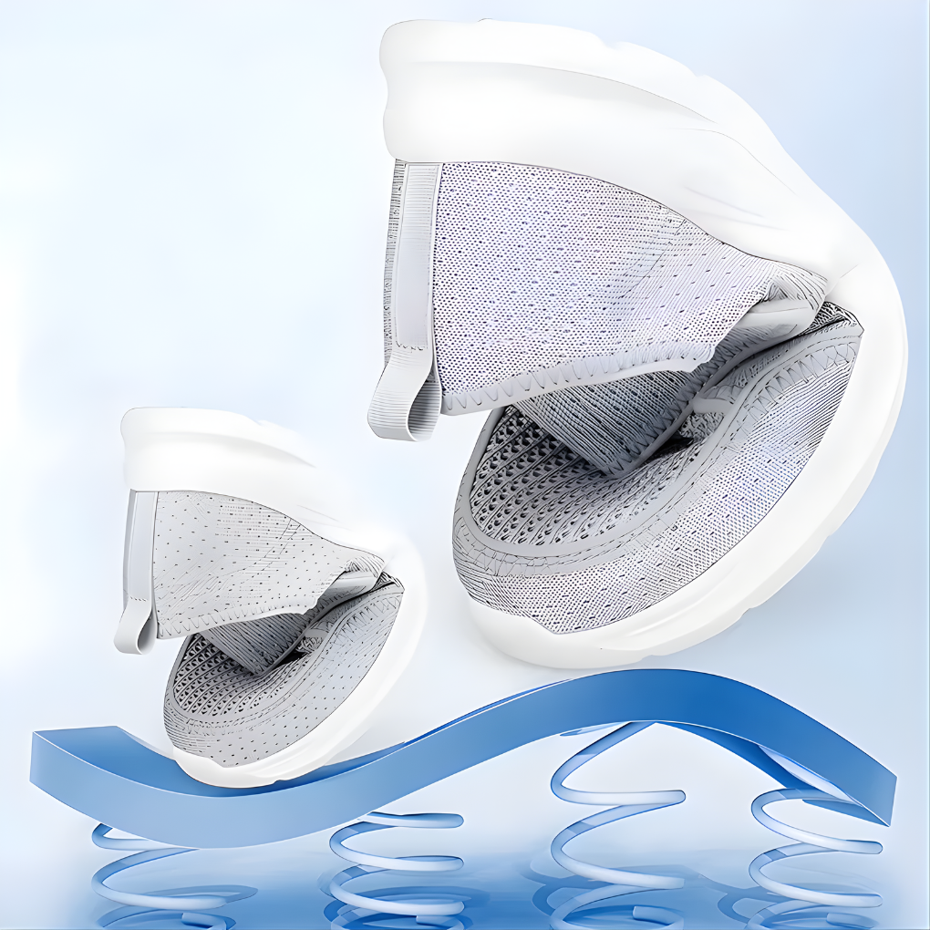 Steunende schoenen voor dames met gezwollen voeten