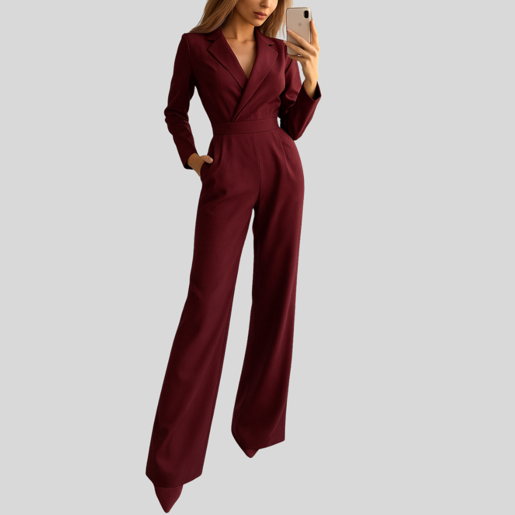 Jumpsuit met brede bandjes