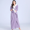 Warme badjas met capuchon, winddichte pluche ochtendjas voor comfort thuis