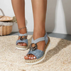 Zomerse sleehak sandalen voor dames