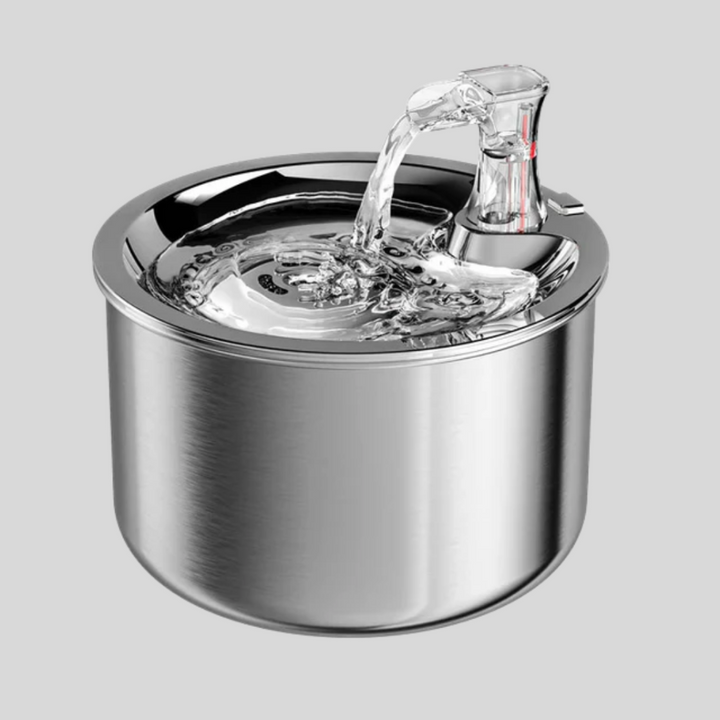 RVS kattenwaterdispenser