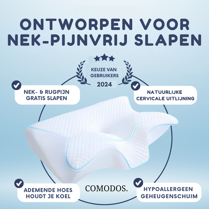 OrthoDream™-Steunkussen |  Pijnvrij Wakker Worden
