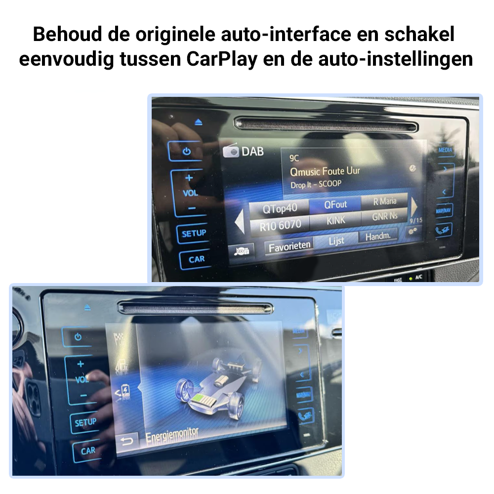Toyota Draadloos CarPlay Module | 2014-2020 | Plug & Play