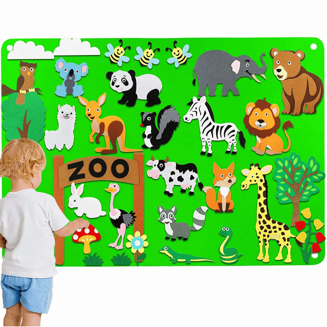 VelvetiKIDS - Peuter Viltbord