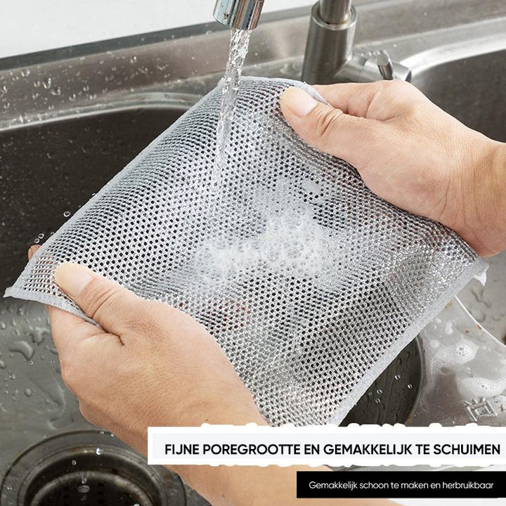 CleanMaster | Moeiteloos schoon met krachtige vaatdoekjes (5 stuk)