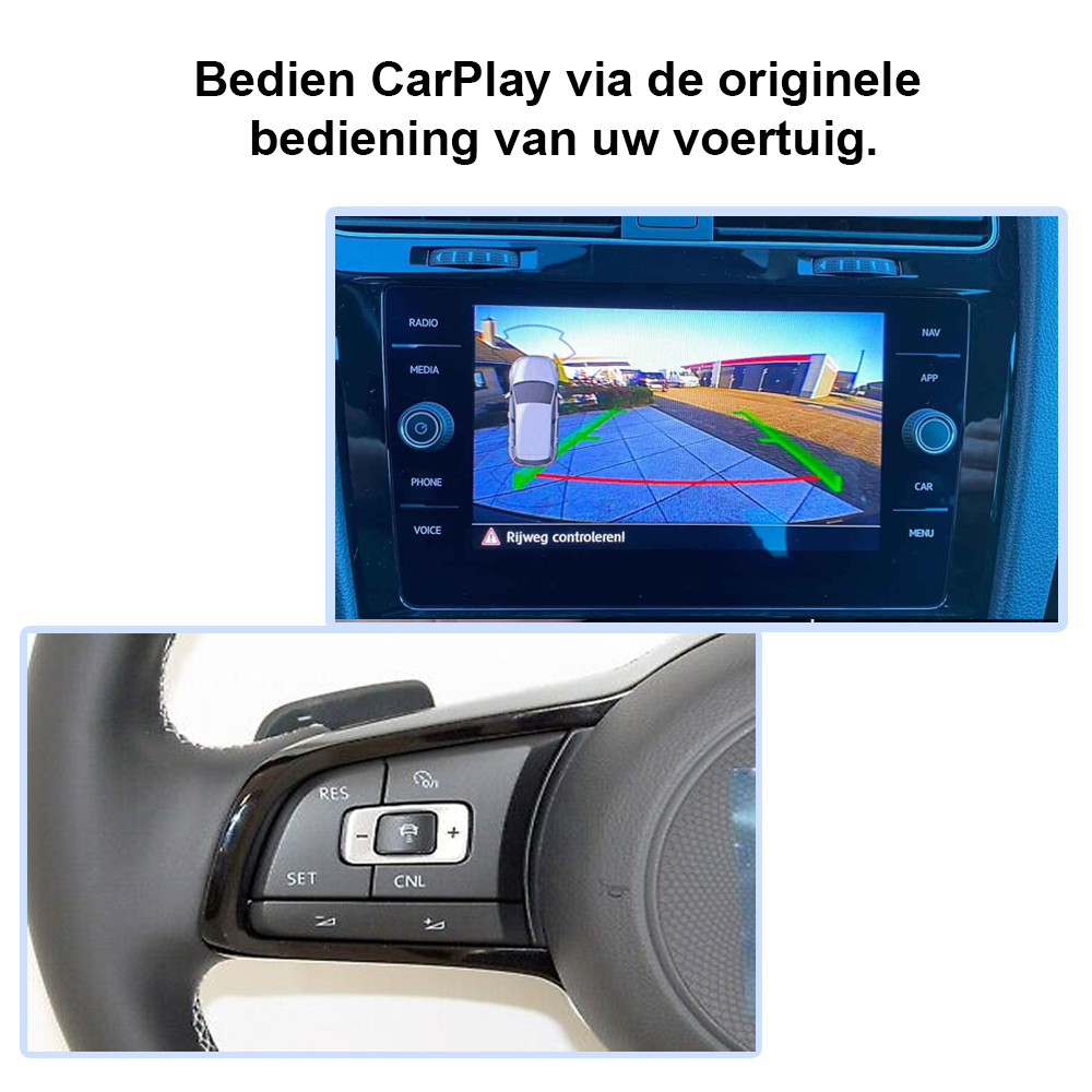 Volkswagen Golf 7 | Draadloos CarPlay Module | 2013-2020