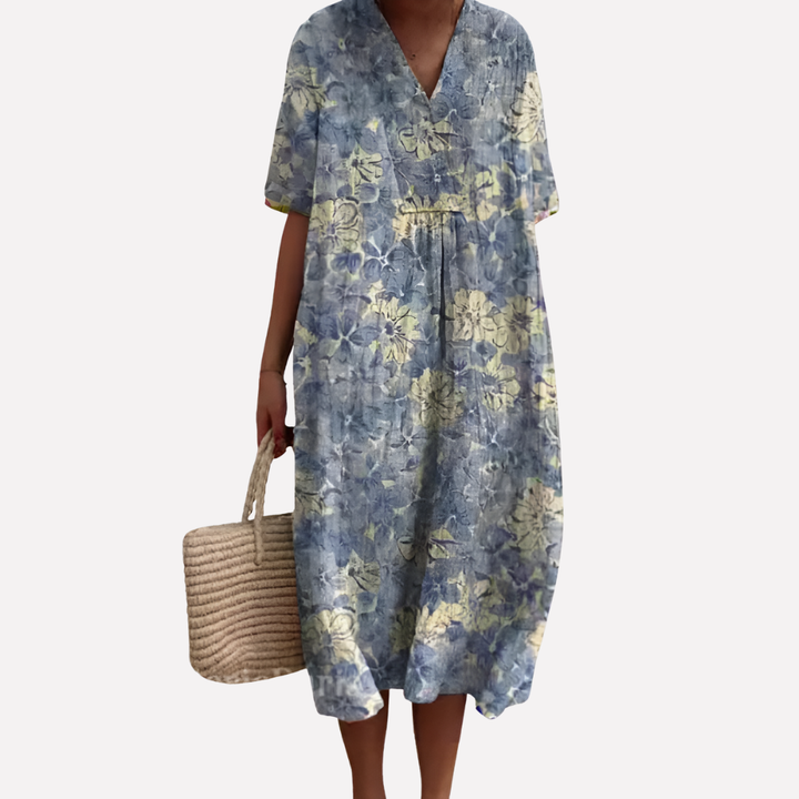 Bloemenjurk voor dames, zomerjurk