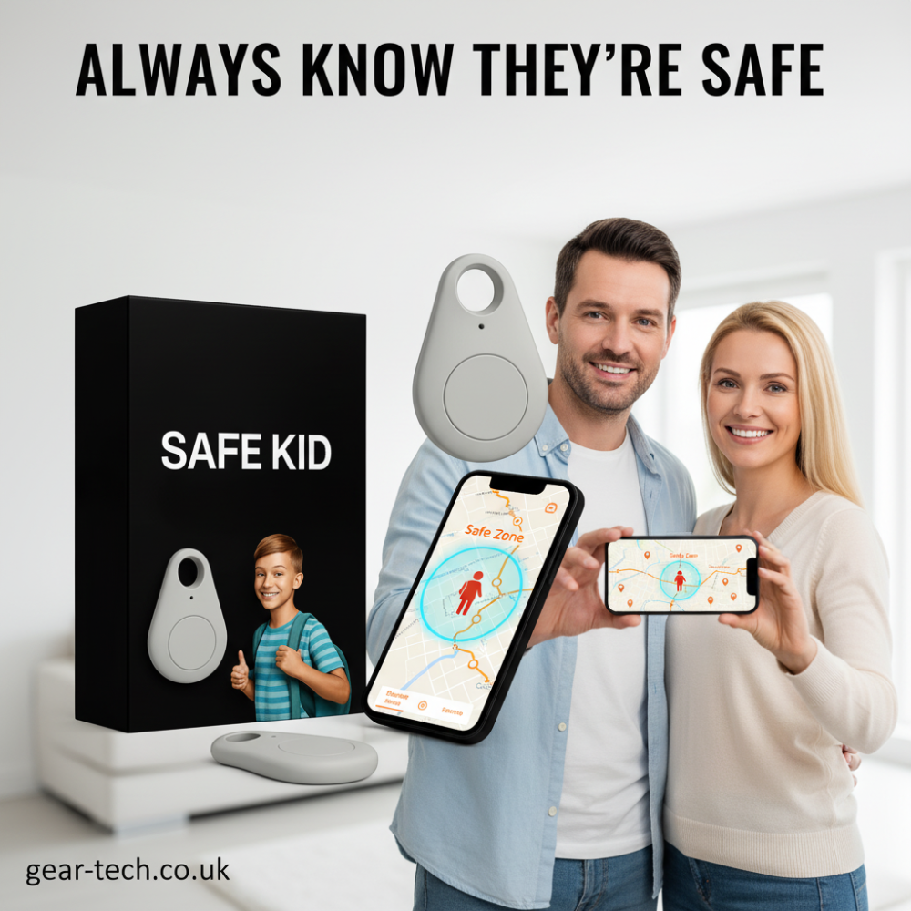 Locatietracker voor kinderen, realtime GPS & waterdicht ontwerp