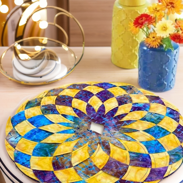 Naaisjablonen voor stoffen placemats - Eenvoudige set voor handgemaakte tafeldecoratie