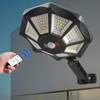BrightBeam - Krachtige 168 LED Solarlamp met Bewegingssensor en Wandmontage