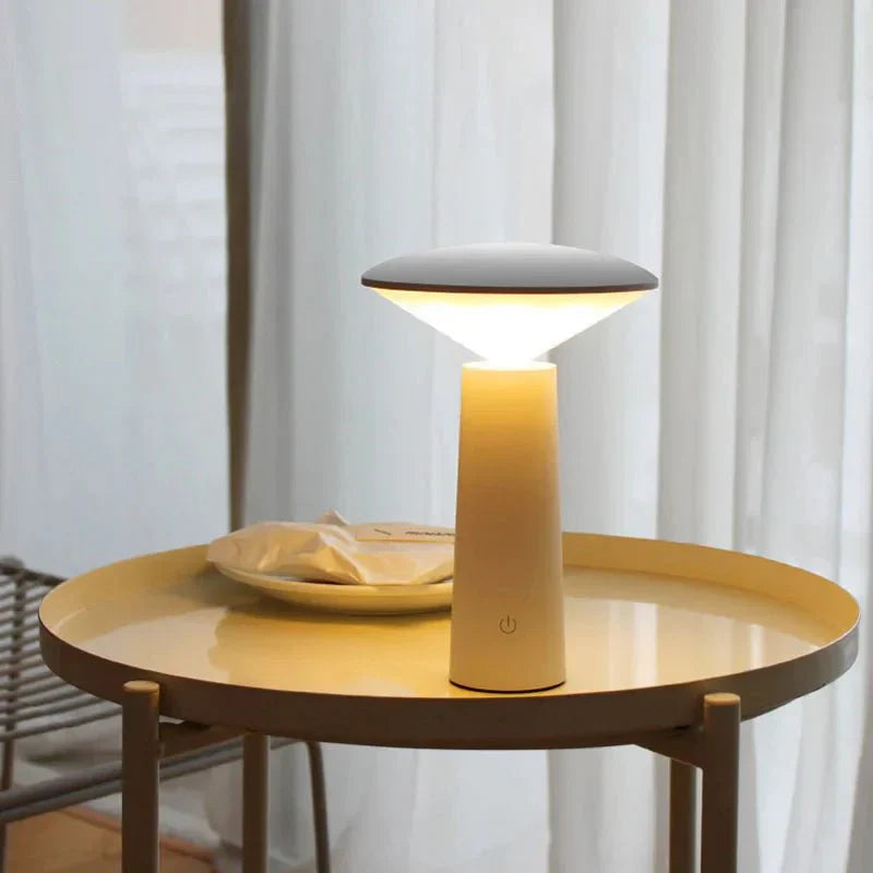 LumiLight - Draadloze Tafellamp met Afstandsbediening & USB Opladen