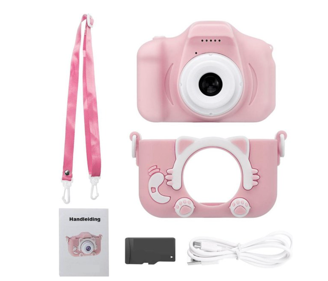 KidsSnap - Compacte Digitale Kindercamera met HD 1080p en Speelfuncties