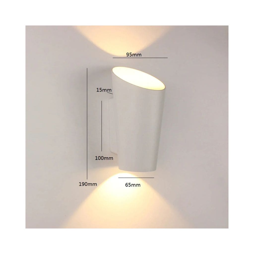 GlowLite - Moderne Waterdichte LED Wandlamp voor Binnen en Buiten