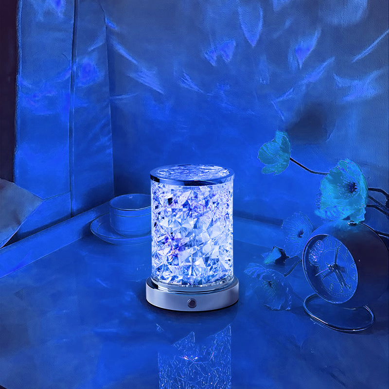 Relax Lamp Met Kleurige Ozeangolven Voor Rust En Sfeer