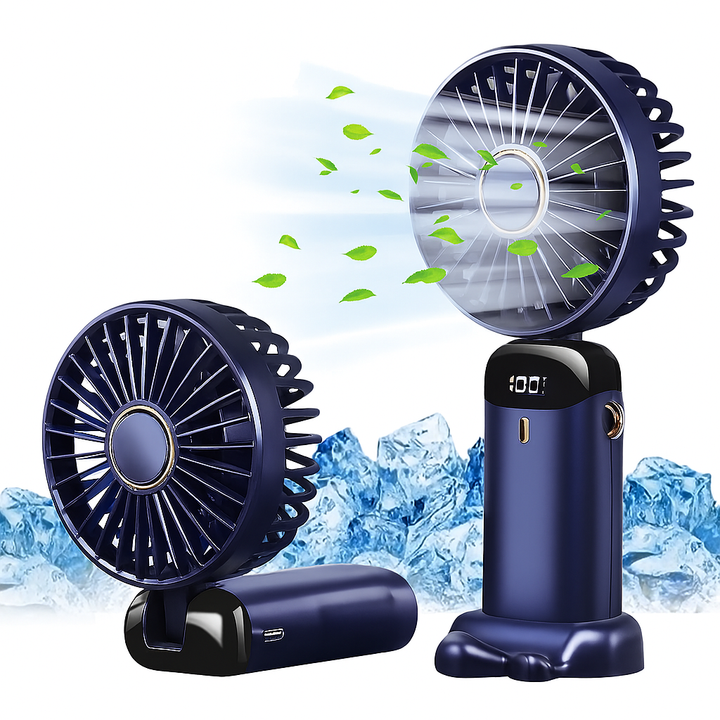 Oplaadbare draagbare ventilator van 5000mAh