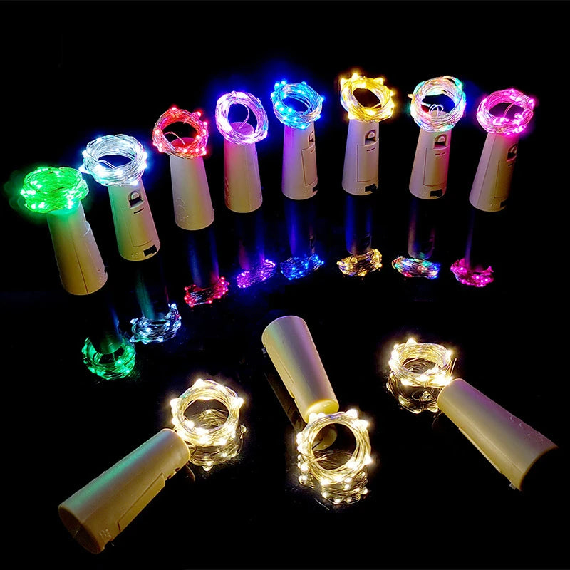 MagicLights - LED Fles Kurk Sfeerlampjes Voor Warme Sfeerdecoratie