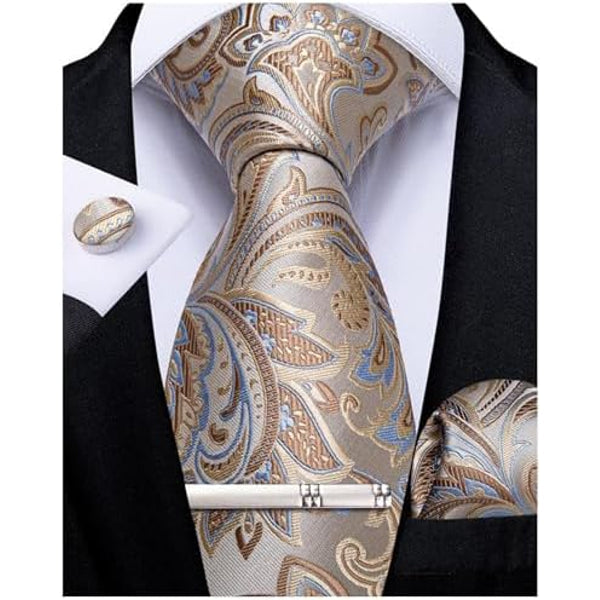 Herenset met paisleystropdas – edele accessoires voor bruiloften & evenementen