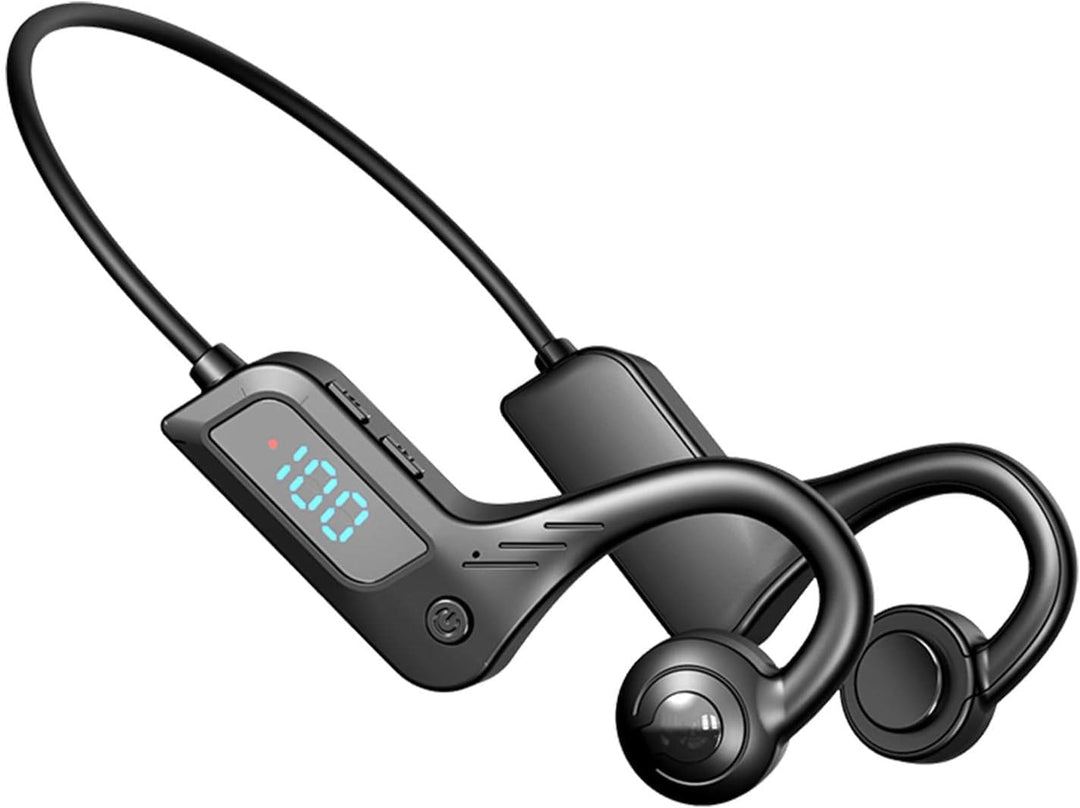 Open-ear koptelefoon voor veilig luisteren buiten