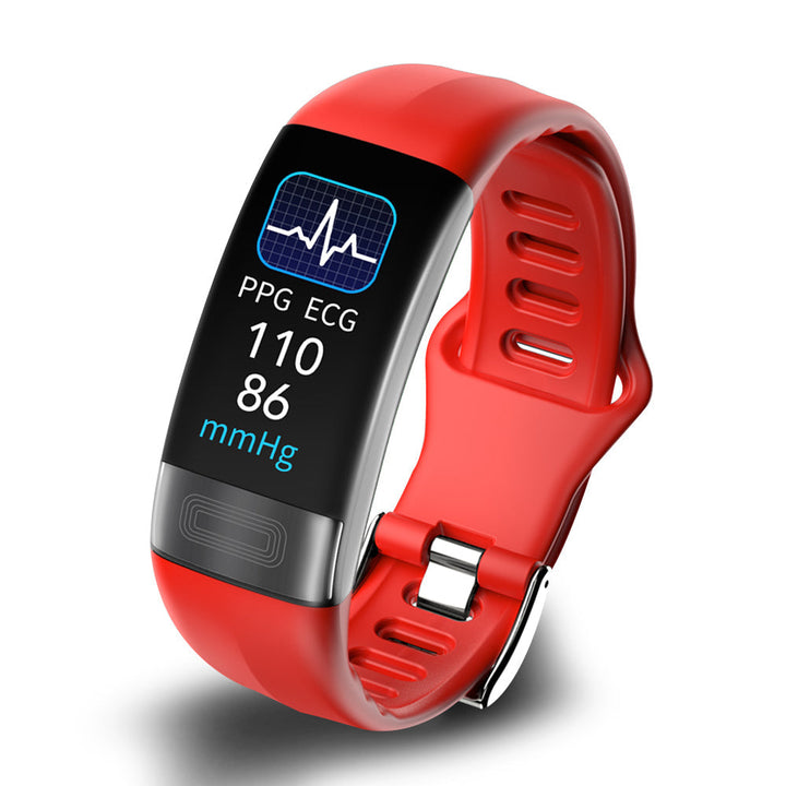 P11 Plus Health-Tracker | Professionele ECG- en Bloeddrukmeting | HRV-analyse met Lorenz-grafiek | SpO2- en Slaapmeting | Waterdicht IP67 | Cyclusmonitoring