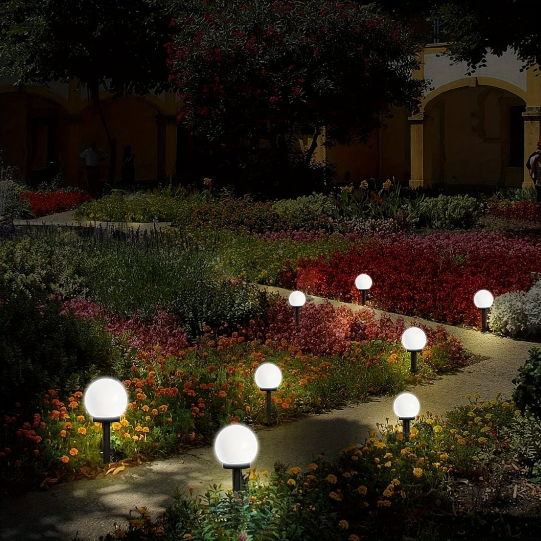 LED-solar tuinlampen – Bolvormige verlichting voor paden en tuinen