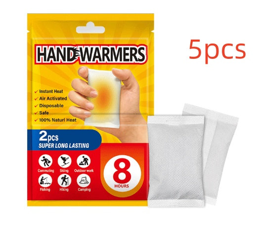 Zelfverwarmende handwarmers voor eenmalig gebruik, 2 per zakje