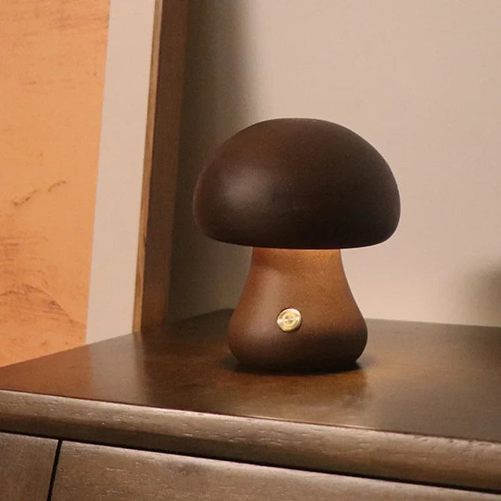 GlowShroom - Sfeervolle LED Tafellamp met Touchbediening en USB-oplaadbaar