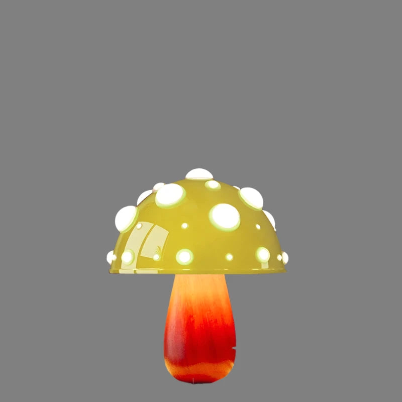 GlowShroom - LED Champignon Lampje, USB Oplaadbaar, Perfect Voor Slaapkamer