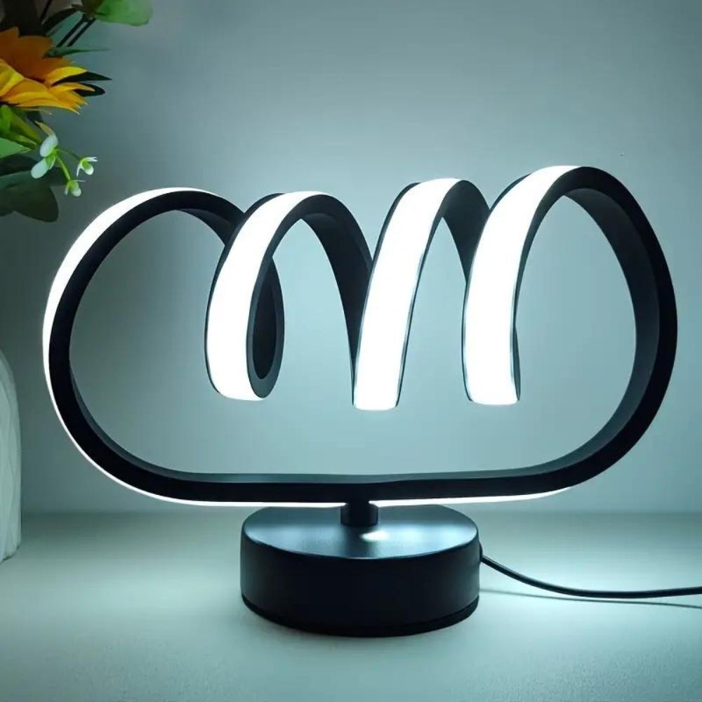 GlowLite - Minimalistische Tafellamp met Driekleurige LED & Modern Design