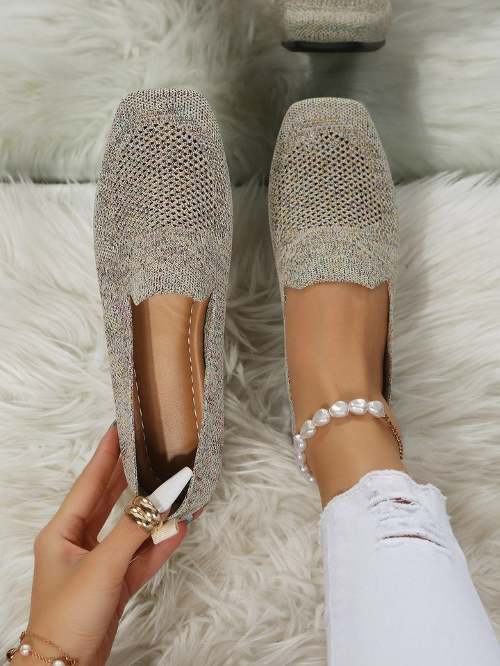 Orthopedische instapsneakers voor dames met zacht voetbed en ademend mesh