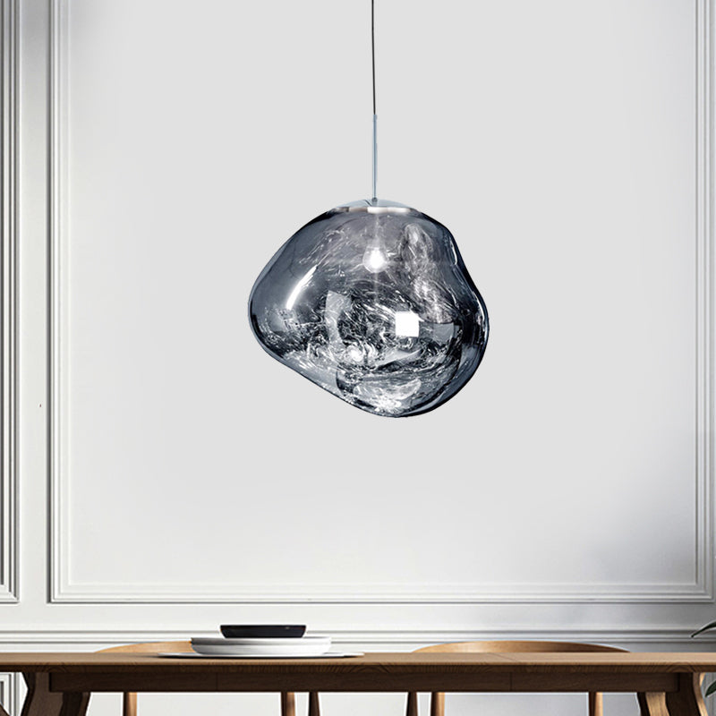 Moderne glazen plafondlamp - LunaLux