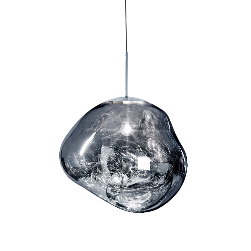 Moderne glazen plafondlamp - LunaLux
