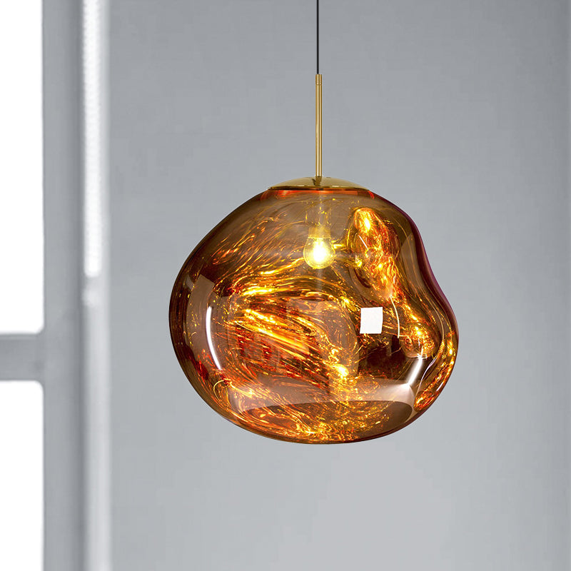 Moderne glazen plafondlamp - LunaLux