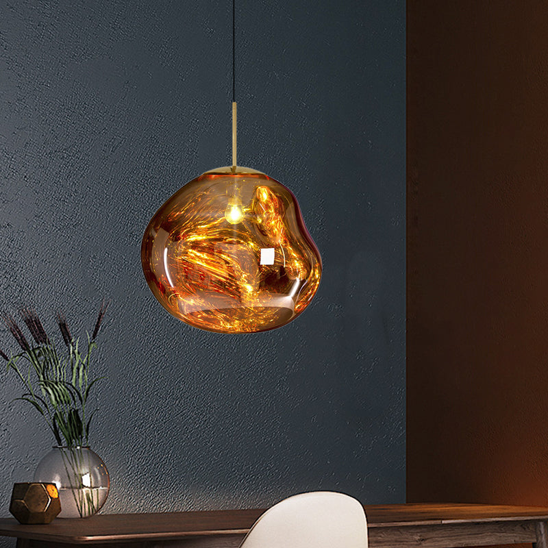 Moderne glazen plafondlamp - LunaLux