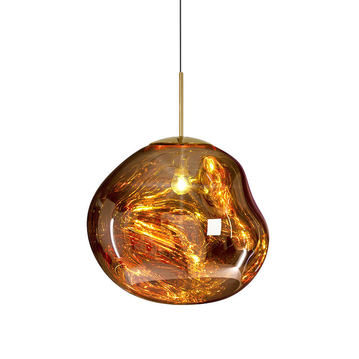 Moderne glazen plafondlamp - LunaLux