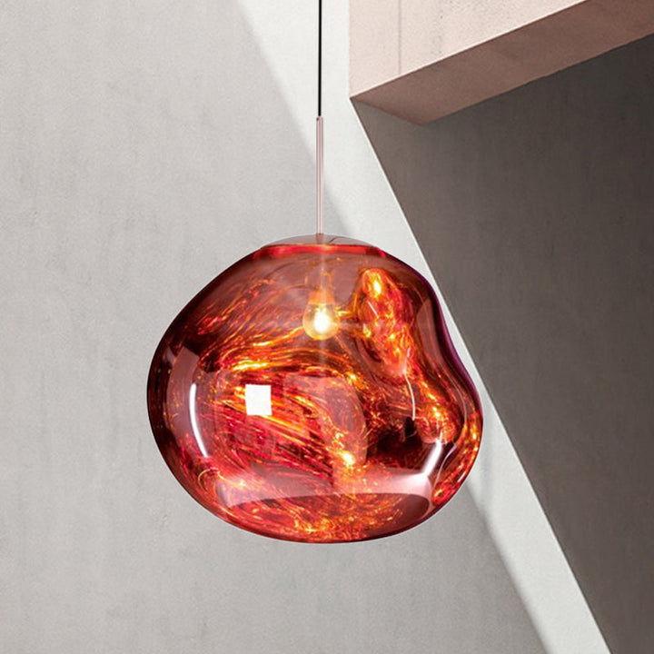 Moderne glazen plafondlamp - LunaLux