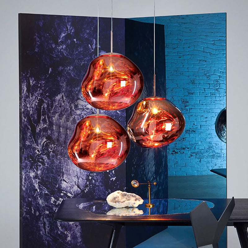 Moderne glazen plafondlamp - LunaLux