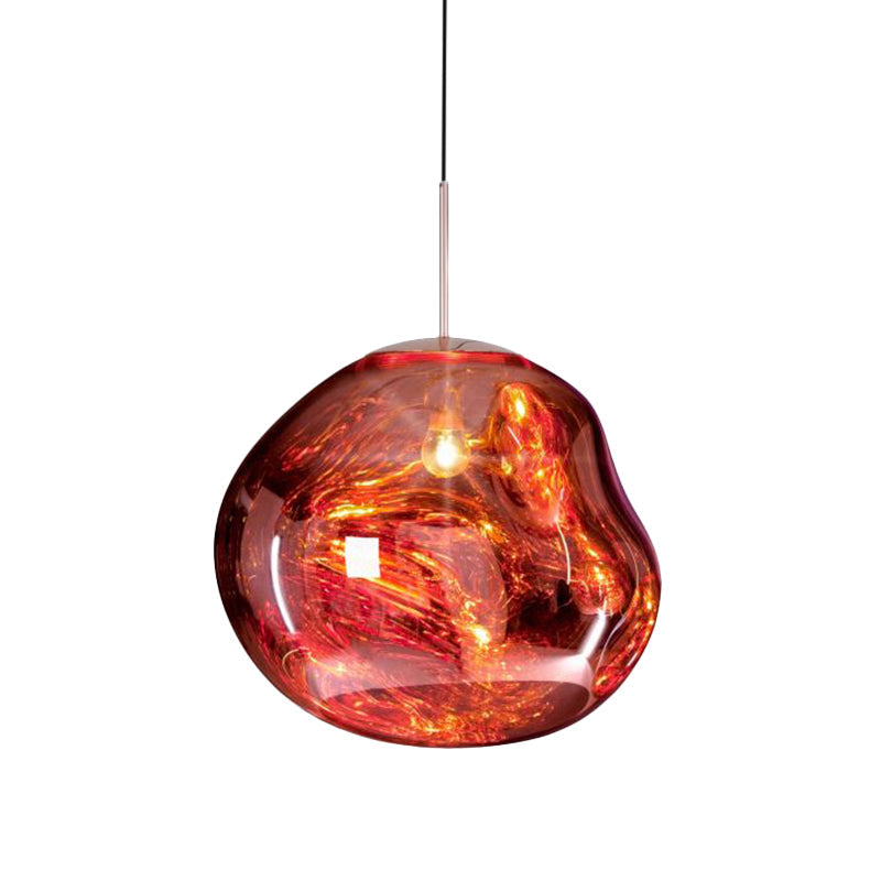 Moderne glazen plafondlamp - LunaLux