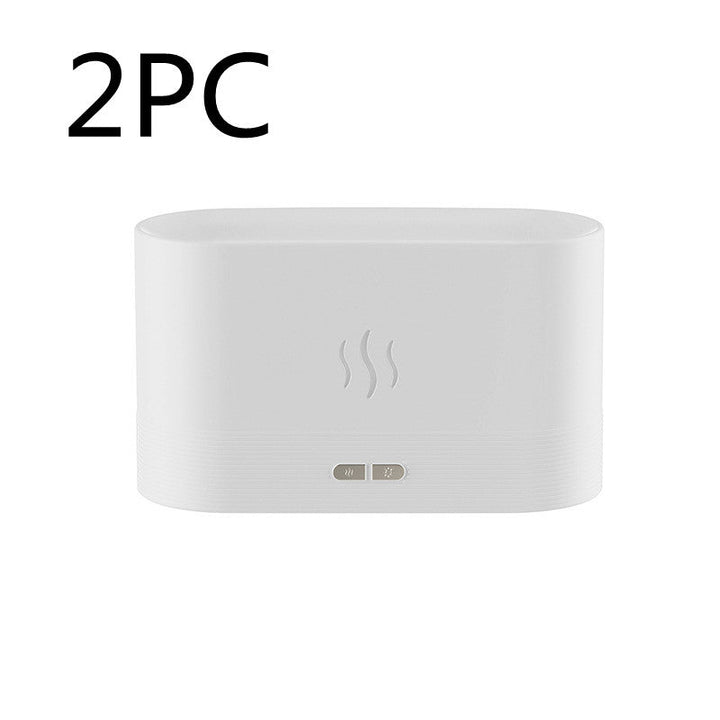 Aroma diffuser met vlameffect, rustige of levendige vlam