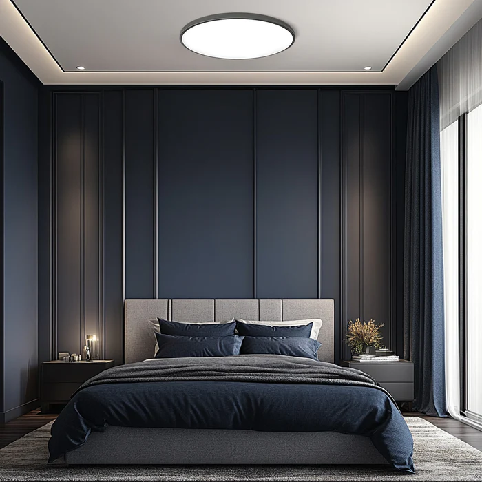 Moderne ronde LED-plafondlamp, heldere opbouwverlichting voor binnen