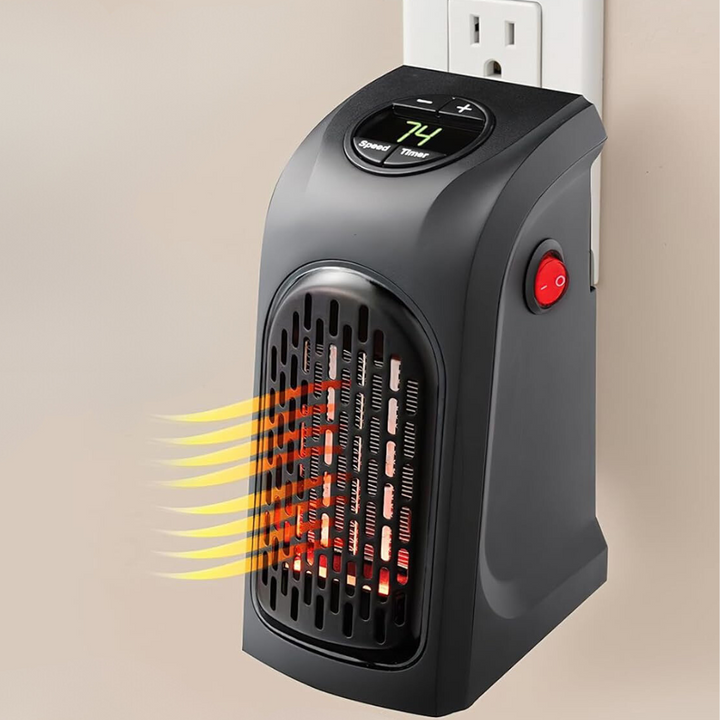 Stopcontactkachel met thermostaat en PTC-element