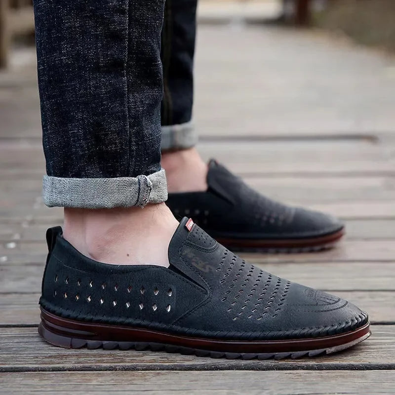 Solaro – Stijlvolle Leren Loafers voor Heren