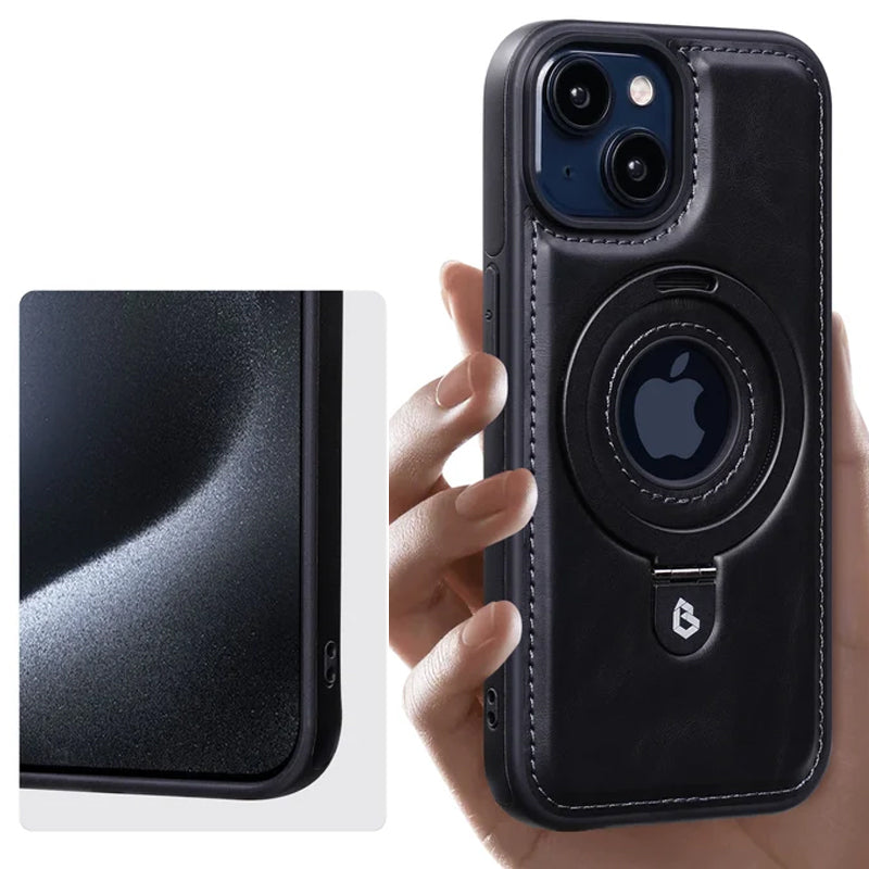 Klassiek telefoonhoesje met standaard, slanke beschermhoes