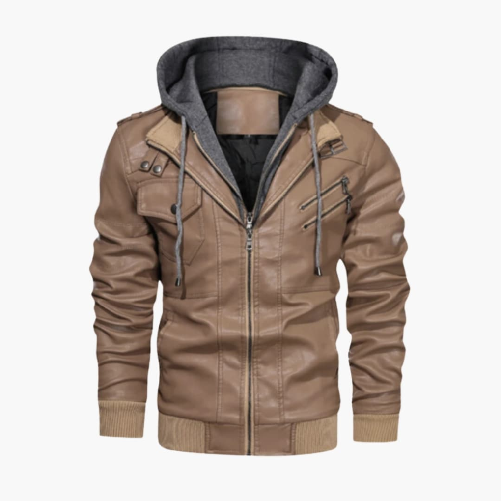Heren Hoodie Jas met Meerdere Zakjes