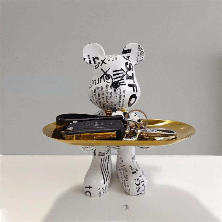 Decoratief Opbergfiguur – Tafelbeeld Beer Bruno